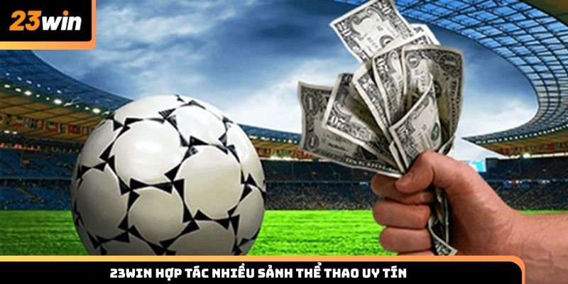 23win hợp tác với nhiều sảnh thể thao uy tín trên thị trường