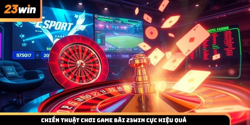 Chiến thuật giúp hội viên thắng lớn khi chơi game bài 23win
